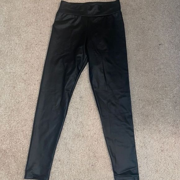 Leather Leggings - Picture 1 of 3